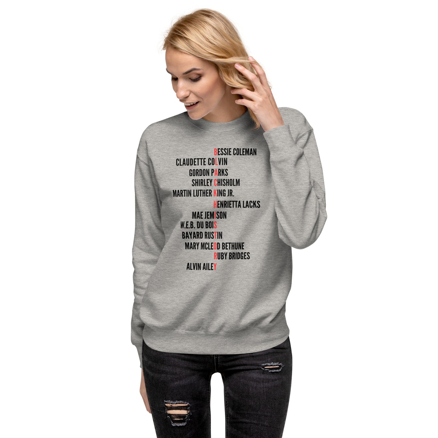 "Black History" Unisex Premium Sweatshirt